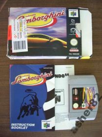 Диски з відеоіграми Диски с видеоиграми ^/--/^ Игра на Nintendo 64 &amp;quot;Automobili Lamborghini&amp;quot;        (PAL) ^_^^^ Гра на Nintendo 64 &amp;quot;Automobili Lamborghini &amp;quot; (PAL) - фото фото фото