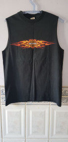 Футболки, майки Футболки, майки ^/--/^ Футболка &amp;quot;Harley-Davidson&amp;quot;   (100% cotton, M, USA/El Salvador) б/у ^_^^^ Футболка &amp;quot;Harley-Davidson&amp;quot; (100% cotton, M, USA/El Salvador) б/у - фото фото фото