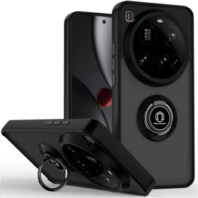 Чохли, бампера Чехлы, бампера ^/--/^ Чохол Fiji Colorframe для Xiaomi 15 Ultra матовий бампер з кільцем підставкою Black ^_^^^ Чехол Fiji Colorframe для Xiaomi 15 Ultra матовый бампер с кольцом подставкой Black - фото фото фото