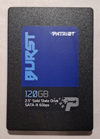 Твердотільні SSD-накопичувачі Твердотельные SSD-накопители ^/--/^ SSD накопитель Patriot Burst 120 /--/ GB 2.5&amp;quot; SATA III    (PBU /--/ 120 /--/ GS /--/ 25 /--/ SSDR) | SMART Хорошо | Робочий - фото фото фото