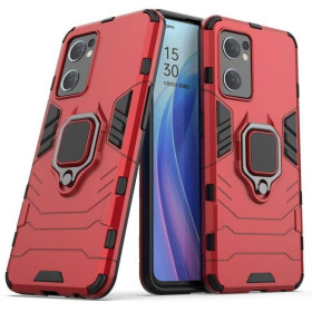 Чохли, бампера Чехлы, бампера ^/--/^ Чохол Fiji Ring для Oppo Find X /--/ 5 Lite (CPH /--/ 2371) броньований бампер з кільцем підставкою червоний ^_^^^ Чехол Fiji Ring для Oppo Find X /--/ 5 Lite (CPH /--/ 2371) бронирован бампер с кольцом подставкой красный - фото фото фото