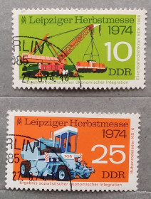 Транспорт Транспорт ^/--/^ ГДР 1974 г - Лейпцигская осенняя ярмарка ^_^^^ НДР 1974 - Лейпцігський осіння ярмарок - фото фото фото