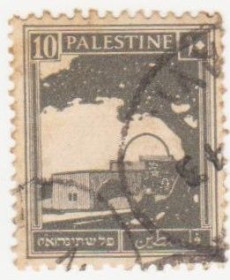 Інші країни Другие страны ^/--/^ Британская Палестина 1927  г. № 40 гашеная ^_^^^ Британська Палестина 1927 р. No 40 гашена - фото фото фото