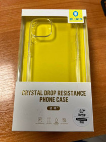 Чохли, бампера Чехлы, бампера ^/--/^ Чохол Blueo for iPhone 14 Plus Crystal Drop Resistance Case Прозорий ^_^^^ Чехол Blueo for iPhone 14 Plus Crystal Drop Resistance Case - фото фото фото