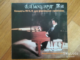 Платівки Пластинки ^/--/^ В. А. Моцарт-Концерты № 14, 15  (2)-M-Мелодия ^_^^^ В. А. Моцарт-Концерти No 14, 15 (2)-M-Мелодія - фото фото фото