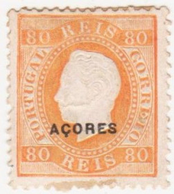 Португалія Португалия ^/--/^ Португалия  ( Азорские острова ) 1882 г.№  46 * ^_^^^ Португалія (Азорські острови) 1882 р. No 46* - фото фото фото