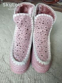 УГГІ (UGG) УГГИ (UGG) ^/--/^ Зимние полусапожки размер 40 ^_^^^ Зимові півгодини розмір 40 - фото фото фото