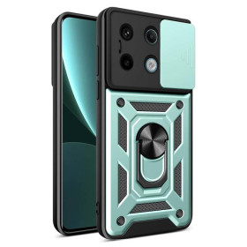 Чохли, бампера Чехлы, бампера ^/--/^ Чохол Fiji Camera Defence для Poco X /--/ 6 5 /--/ G бампер із захистом камери та підставкою Green ^_^^^ Чехол Fiji Camera Defence для Poco X /--/ 6 5 /--/ G бампер с защитой камеры и подставкой Green - фото фото фото