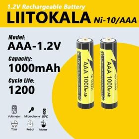Ліхтарі, ліхтарики Фонари, фонарики ^/--/^ Аккумулятор LiitoKala Ni-10 / AAA 1.2 /--/ v 1000 /--/ mAh ^_^^^ Акумулятор LiitoKala Ni-10 / AAA 1.2 /--/ v 1000 /--/ mAh - фото фото фото