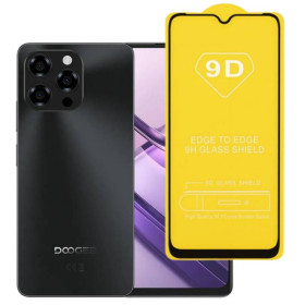 Чохли, бампера Чехлы, бампера ^/--/^ Захисне скло TDG 9 /--/ D для Doogee Note 58 / Note 58 Pro / Note 58 Plus повна проклейка чорний ^_^^^ Защитное стекло TDG 9 /--/ D для Doogee Note 58 / Note 58 Pro / Note 58 Plus полная проклейка черный - фото фото фото
