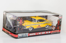 : : ^/--/^ 1:24 Chevrolette Bel Air 1957 Taxi DeadPool Marvel, Jada #253225001 - фото фото фото