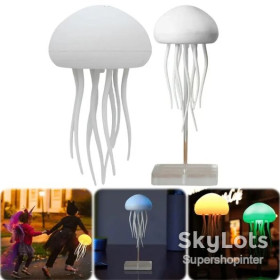 Нічні лампи Ночники ^/--/^ Ночник LED лампа Медуза с USB NTL-5 /--/ B с движениями и цветопередачей RGB Белий ^_^^^ Ночник LED лампа Медуза з USB NTL-5 /--/ B з рухами і кольоропередачею RGB Білий - фото фото фото