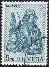 Швейцарія Швейцария ^/--/^ Швейцарія 1961 - Євангелісти  (Гб) ^_^^^ Швейцария 1961 — Евангелисты (Гб) - фото фото фото