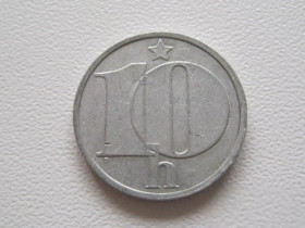 Чехословаччина Чехословакия ^/--/^ Чехословакия 10 геллеров 1983 года 25088 ^_^^^ Чехословаччина 10 геллерів 1983 року 25088 - фото фото фото