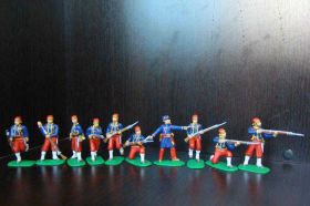 Фігурки, солдатики Фигурки, солдатики ^/--/^ Зуавы 54 /--/ мм  Armies in Plastic ^_^^^ Зуави 54 мм Armies in Plastic - фото фото фото