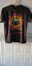 Футболки, майки Футболки, майки ^/--/^ Футболка &amp;quot;Guns N&amp;apos;Roses&amp;quot;  (100% cotton, M, Morocco) б/у ^_^^^ Футболка &amp;quot;Guns N&amp;apos;Roses&amp;quot; (100% cotton, M, Morocco) б/у - фото фото фото