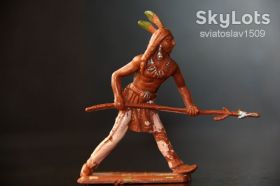 Фігурки, солдатики Фигурки, солдатики ^/--/^ индеец с копьем Cherilea 60-65 /--/ мм Англия ОРИГИНАЛ ^_^^^ індіанець з списом Cherilea 60-65 /--/ мм Англія Орігінал - фото фото фото