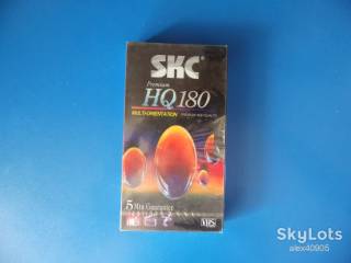 Касети Кассеты ^/--/^ Кассета VHS SKC  Premium HQ /--/ 180 ^_^^^ Касета VHS SKC Premium HQ /--/ 180 - фото фото фото