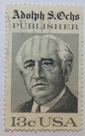 Північна Америка Северная Америка ^/--/^ США 1976 Адольф Окс, гашеная ^_^^^ 1976 — Адольф Окс, гашена - фото фото фото