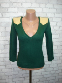 Кофти Кофты ^/--/^ Джемпер с вельветовыми вставками  &amp;quot;MANGO&amp;quot; 42-44 р ^_^^^ Джемпер з вельветовими вставками &amp;quot;MANGO &amp;quot; 42-44 р - фото фото фото
