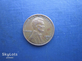 Обігові Обиходные ^/--/^ Монета 1 цент США 1952 D Лінкольн пшеничний ^_^^^ Монета 1 цент США 1952 D Линкольн пшеничный - фото фото фото