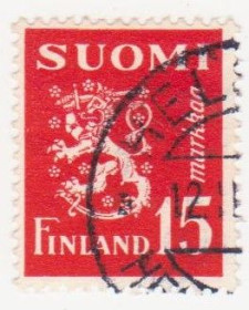 Скандинавія Скандинавия ^/--/^ Финляндия 1952 г. № 411 гашеная ^_^^^ Фінляндія 1952 р. No 411 гашена - фото фото фото