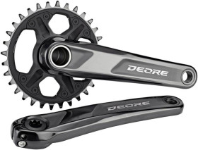 Педалі, шатуни, каретки Педали, шатуны, каретки ^/--/^ Шатуни Shimano FC-M /--/ 6120 Deore, Hollowtech II 170 мм, 32 /--/ Т (506120) ^_^^^ Шатуны Shimano FC-M /--/ 6120 Deore, Hollowtech II 170 мм, 32 /--/ Т (506120) - фото фото фото