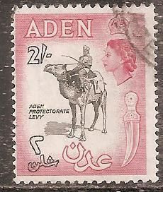 Інші країни Другие страны ^/--/^ Аден (Брит.колония) 1956 Sc.57 /--/ А гаш. ^_^^^ Аден (Бріт.колонія) 1956 Sc.57 /--/ А гаш. - фото фото фото