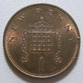 Єлизавета II (після ) Елизавета II (после ) ^/--/^ Велика Британія 1 новий пенні 1971 року 43023 ^_^^^ Великобритания 1 новый пенни 1971 года 43023 - фото фото фото