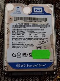 Жорсткі диски Жесткие диски ^/--/^ 100% hdd 2.5 320 гб wd blue 5400 60.5/62.3 жесткий диск wd /--/ 3200 /--/ bpvt-24 /--/ zest /--/ 0 western digital вд - фото фото фото