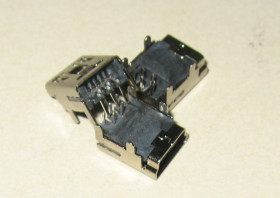 Роз'єми Разъемы ^/--/^ Mini USB Разъем, гнездо питания для планшетов, фотоаппаратов, GPS, Mp /--/ 3 ^_^^^ Mini USB Роз'єм, го живлення для планшетів, фотоапаратів, GPS, Mp /--/ 3 - фото фото фото