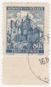 Третій Рейх (-) Третий Рейх (-) ^/--/^ Германия   (Богемия и Моравия) 1939 г. №  54 гашеная ^_^^^ Німеччина (Богемія і Моравія) 1939 р. No 54 гашена - фото фото фото