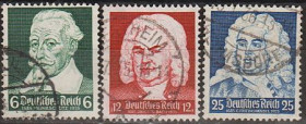 Третій Рейх (-) Третий Рейх (-) ^/--/^ 1935 - Рейх - Композитори Mi.573-75  _3.0 € ^_^^^ 1935 - Рейх - Композиторы Mi.573-75 _3.0 € - фото фото фото