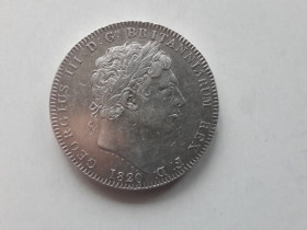Інше Другое ^/--/^ Британия, король Георг III, 1 крона 1820 год. Серебро, 28,11 грамм. Состояние идеальное. ^_^^^ Британія, король Георг III, 1 крона 1820 рік. Срібло, 28,11 грам. Стан ідеальний. - фото фото фото