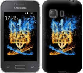 Чохли, бампера Чехлы, бампера ^/--/^ Чехол на Samsung Galaxy Young 2 G /--/ 130 /--/ h Герб 1635 /--/ u-206 - фото фото фото