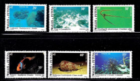 Фауна Фауна ^/--/^ Фауна Уолис и Футуна / WF 1981 г MNH - морская фауна ^_^^^ NM Фауна Воліс і Футуна / WF 1981 MNH - морська фауна - фото фото фото