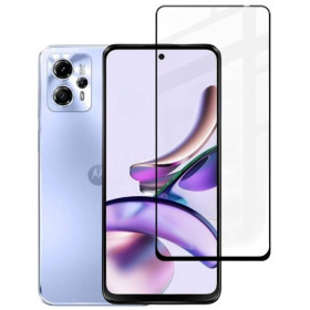Чохли, бампера Чехлы, бампера ^/--/^ Захисне скло Fiji Premium для Motorola G /--/ 13 / G /--/ 23 повне проклеювання Anti-Static чорний ^_^^^ Защитное стекло Fiji Premium для Motorola G /--/ 13 / G /--/ 23 полное проклеивание Anti-Static черный - фото фото фото