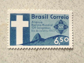 Південна Америка Южная Америка ^/--/^ Поштова марка Бразилія 1960 рік ** ^_^^^ Почтовая марка Бразилия 1960 год ** - фото фото фото
