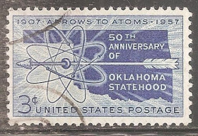 Північна Америка Северная Америка ^/--/^ США 1957 Sc.1092 used - фото фото фото