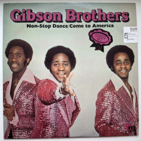 Платівки Пластинки ^/--/^ Gibson Brothers - Non - Stop Dance Come To America - 1977.  (LP). 12. Vinyl. Пластинка. Sweden. ^_^^^ Gibson Brothers - Non - Stop Dance Come To America - 1977. 12.Vinyl. Пластинка. Sweden. - фото фото фото
