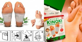 Здоров'я Здоровье ^/--/^ Пластыри турмалиновые Kinoki для вывода токсинов ^_^^^ Пластирі турмалінові Kinoki для виведення токсинів - фото фото фото