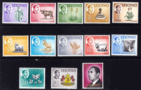 Фауна Фауна ^/--/^ Фауна . Лесото 1968 г MNH - флора - личности ^_^^^ Лісото 1968 MNH - флора - особистості - фото фото фото