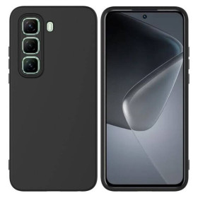 Чохли, бампера Чехлы, бампера ^/--/^ Чохол Fiji Full Soft Premium для Infinix Hot 50 Pro (X /--/ 6881) протиударний бампер з мікрофіброю Black ^_^^^ Чехол Fiji Full Soft Premium для Infinix Hot 50 Pro (X /--/ 6881) противоударный бампер с микрофиброй Black - фото фото фото