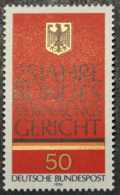 Інше Другое ^/--/^ ФРГ 25 лет Конституционного суда 1976 ^_^^^ ФРН 25 років Конституційного суду 1976 - фото фото фото