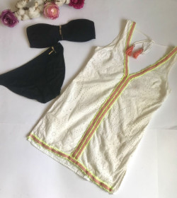 Купальники, парео Купальники, парео ^/--/^ Пляжна Туніка/Суконка Мереживо/Прошва. S розмір ^_^^^ Пляжная Туника/Суконка Мереживо/Прошва. S размер - фото фото фото