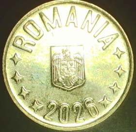 Румунія Румыния ^/--/^ Румунія 50 бані, 2026 UNC [2.25] ^_^^^ Румыния 50 купола, 2026 UNC [3.32] - фото фото фото