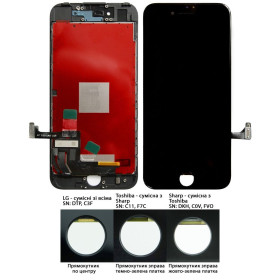 Сенсорні екрани і Дисплеї Сенсорные экраны и Дисплеи ^/--/^ Дисплей iPhone 7  (4.7&amp;quot;) Black OR  (Rev.Toshiba / Sharp: C /--/ 11 / F /--/ 7 /--/ C / DKH / C /--/ 0 /--/ V / FVQ) ^_^^^ Дисплей iPhone 7 (4.7&amp;quot;) Black OR (Rev.Toshiba / Sharp: C /--/ 11 / F /--/ 7 /--/ C / DKH / C /--/ 0 /--/ V / FVQ) - фото фото фото