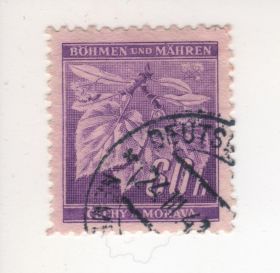 Чехословаччина Чехословакия ^/--/^ Богемия и Моравия 49 A /--/ 1 60 /--/ h violet ^_^^^ Богемія і Моравія 49 A /--/ 1 60 /--/ h violet - фото фото фото