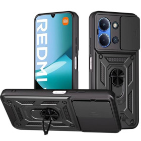 Чохли, бампера Чехлы, бампера ^/--/^ Чохол Fiji Camera Defence для Poco C /--/ 85 бампер із захистом камери та підставкою Black ^_^^^ Чехол Fiji Camera Defence для Poco C /--/ 85 бампер с защитой камеры и подставкой Black - фото фото фото