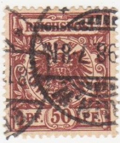 Інші країни Другие страны ^/--/^ Германия  1889   г. № 51 гашеная ^_^^^ Німеччина 1889 р. No 51 гашена - фото фото фото